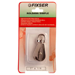 FIXSER - Roldana Simple 1x1/4 1 unid.