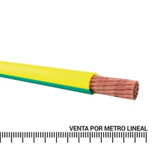 ELCOPE - Cable CPT 14 AWG Amarillo por Metro Lineal