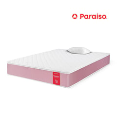 PARAISO - Colchón Paraíso Medallón Ergosoft 1.5 Plazas + Almohada + Protector