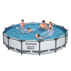 BESTWAY - Piscina Estructural Redonda con Bomba Steel Pro 427x84cm 10220l