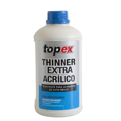 TOPEX - Thinner Extra Acrílico Profesional 1 L