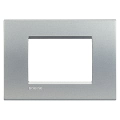 BTICINO - Placa Living Light Gris Plata