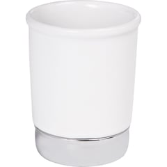 INTERDESIGN - Vaso Para Baño De Cerámica York Blanco