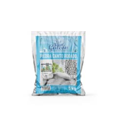 FAMA - Piedra Canto Rodado 5 kg Gris