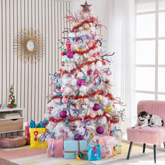 DEAR SANTA - Árbol de Navidad 210cm 936 Ramas Blanco