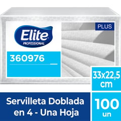 ELITE PROFESSIONAL - Servilletas Restaur x100