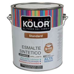 KOLOR - Esmalte Standard Gris Oscuro Brillante 1gl