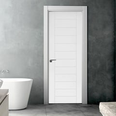 ARES - Puerta Interior Combo (Marco+Bisagras) Mancora 65x207cm Blanco