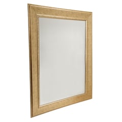 JUST HOME COLLECTION - Espejo Decorativo Rectangular Dorado Viejo 78x108