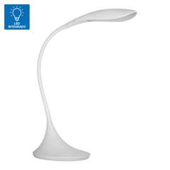 JUST HOME COLLECTION - Lámpara de Escritorio Cobra 1L Led Blanco