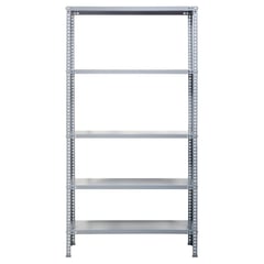 FIXSER - Estante Metal 5 Niveles 180x90x40cm Gris 400 kg