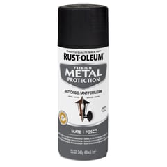 RUST OLEUM - Spray protector de superfices metalicas Mate Negro 340 Gr