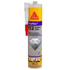 SIKA - Adhesivo de Alta Resistencia Sikaflex 112 Crystal Clear 290ml