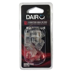 DAIRU - Conector Cable de Red 12 Piezas RJ-45