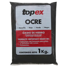 TOPEX - Ocre Negro Topex bolsa 1 kg