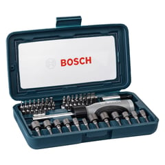 BOSCH - Set de Puntas y Dados para Atornillar Acero 46Pzs