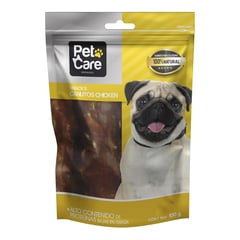 PET CARE - Adultos Snack para Perros Canutos 100gr Sabor Pollo