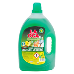 LA OCA - Lavavajilla Líquido Manzana Verde 5L