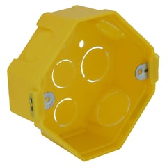 TIGRE - Caja de Pase Octogonal PVC 3/4"