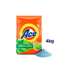 ACE - Detergente en Polvo Limón 4 kg.