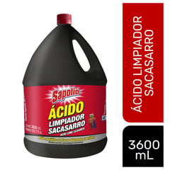 SAPOLIO - Ácido Sacasarro Sapolio 3600 ml.