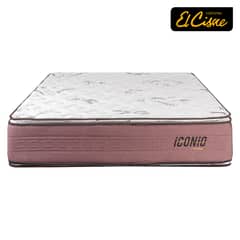 EL CISNE - Colchón Iconio 2 Plazas + 2 Almohadas + Protector