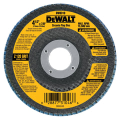 DEWALT - Disco Flap de 4 1/2" Grano 120 DW8310