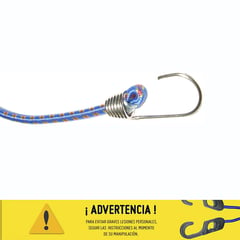AUTOSTYLE - Pack Mini Bungee 4 mm x 6 Unidades