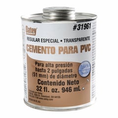 OATEY - Pegamento PVC 946ml Dorado