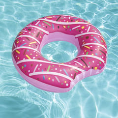 BESTWAY - Flotador Aro Diseño Donut 107cm Colores Surtidos