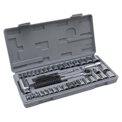 KARSON - Set de Herramientas Mecánicas Acero inoxidable 40 Pzs