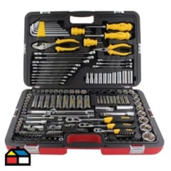 STANLEY - Set 150 Herramientas Manuales Racing