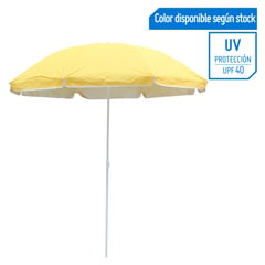 KLIMBER - Sombrilla de Playa +UV 40 1.8m Colores Varios