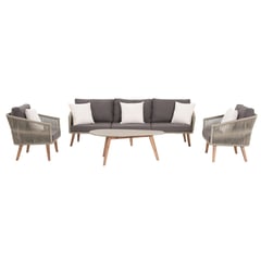 JUST HOME COLLECTION - Juego de Living Toronto 5 personas