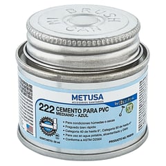 METUSA - Pegamento PVC 2oz Azul