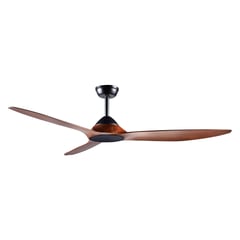 JUST HOME COLLECTION - Ventilador de Techo Horatio 3 Aspas Café