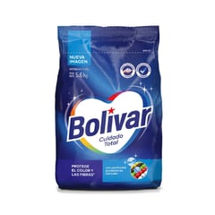 BOLIVAR - Detergente En Polvo Cuidado Total 5.6Kg