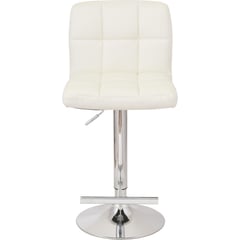 JUST HOME COLLECTION - Silla Bar acolchada Blanco