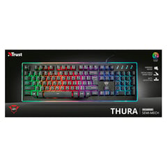 TRUST - Teclado LED Semimecánico GXT 860 Negro