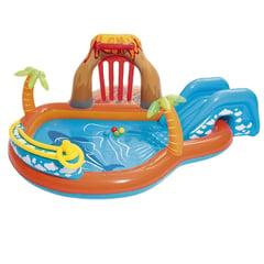 BESTWAY - Piscina Inflable Volcán 265x265x104 Interactiva