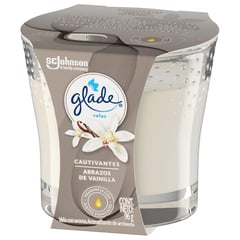 GLADE - Vela Aromatizante Abrazos de Vainilla