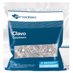 PRODAC - Clavo Carpintero con Cabeza 1 1/2" x 15 mm. 250 gr.