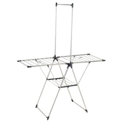 KLEINE WOLKE - Tendedero de Acero Inox Plegable 156x61x200 cm