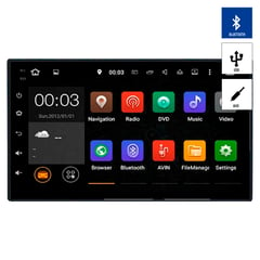 DAIRU - Autoradio Pantalla Tactil 7" Bluetooth/USB/AUX DD-8006AS