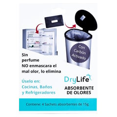 DRYLIFE - Absorbente de Olores x 4 unid.