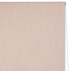 JUST HOME COLLECTION - Cortina Enrollable Black Out 120x165cm Textura Beige