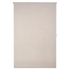 JUST HOME COLLECTION - Cortina Enrollable Black Out 120x250cm Textura Beige