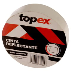 TOPEX - Cinta Reflectiva  Blanco 24 mm. x 4.6 m.