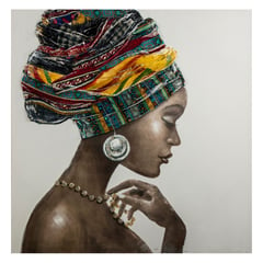 JUST HOME COLLECTION - Canvas Africana 80x80 cm