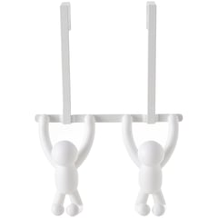 UMBRA - Set 2 Perchas de Puerta Buddy Blanco